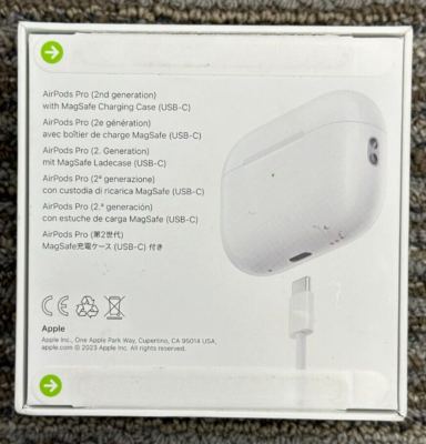Apple - AirPods Pro 2nd generation with MagSafe Case (USB‑C