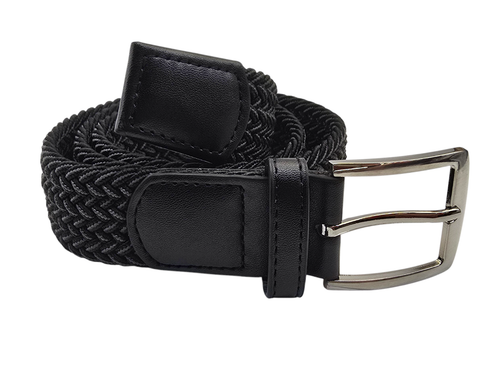 Cintura uomo elasticizzata comoda vestibilità tessuto intrecciato forte vegan friendly - Foto 178 di 184
