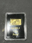 A 2022 Solomon Islands $10 USA American Eagle Finest Gold .9999 Coin 1/2 G Proof