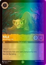 Lorcana Nala - Mischievous Cub 3/139 Disney Lorcana Promo Cards LP FOIL- Promo