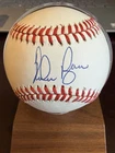 Nolan Ryan Autographed / Signed Bobby Brown Baseball HOF No COA CLEAN