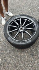 4X Mclaren 650/675 Superlight 10 Spoke Stealth Grey RIMS With Tyres 18 And 19