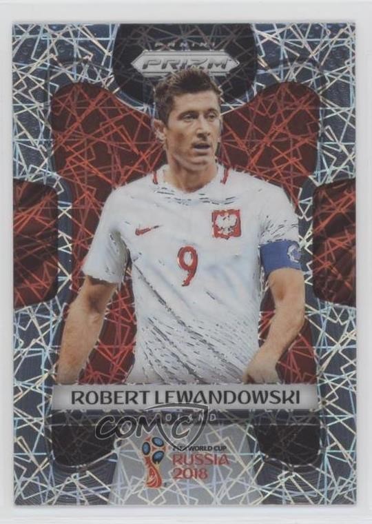 2018 Panini Prizm World Cup Lazer Prizm Robert Lewandowski #146 6bx