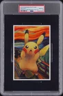 2018 POKEMON MUNCH: A RETROSPECTIVE CAMPAIGN POSTCARD PIKACHU PSA 8