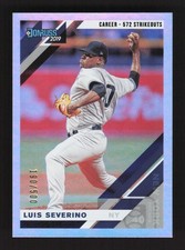 2019 Panini Donruss Career Stat Line Strikeouts 190/500 Luis Severino #110 New