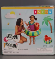 Intex Watermelon Baby Float Pool Toy  Size of Product: 29in x 27in  for Age 1-2