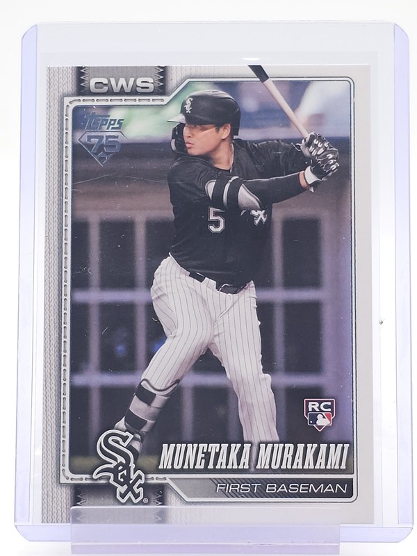 MUNETAKA MURAKAMI 2026 TOPPS SERIES TWO ROOKIE #503 BASEBALL WHITE SOX Q5677