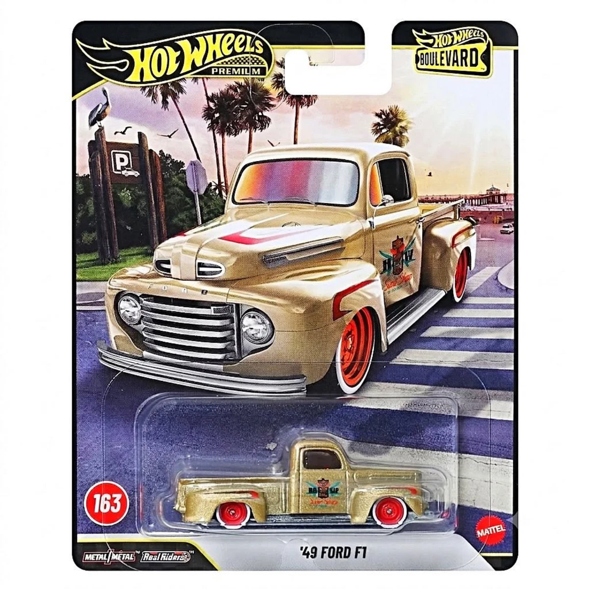 Hot Wheels Ford F-1 Contemporary Manufacture Diecast Cars, Trucks