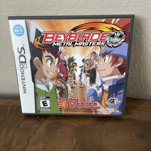 Beyblade: Metal Masters (Nintendo DS, 2008) Complete & Authentic