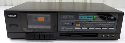 TEAC V-450X Stereo Cassette Deck W/Dolby B-C Noise Reduction DBX NR System