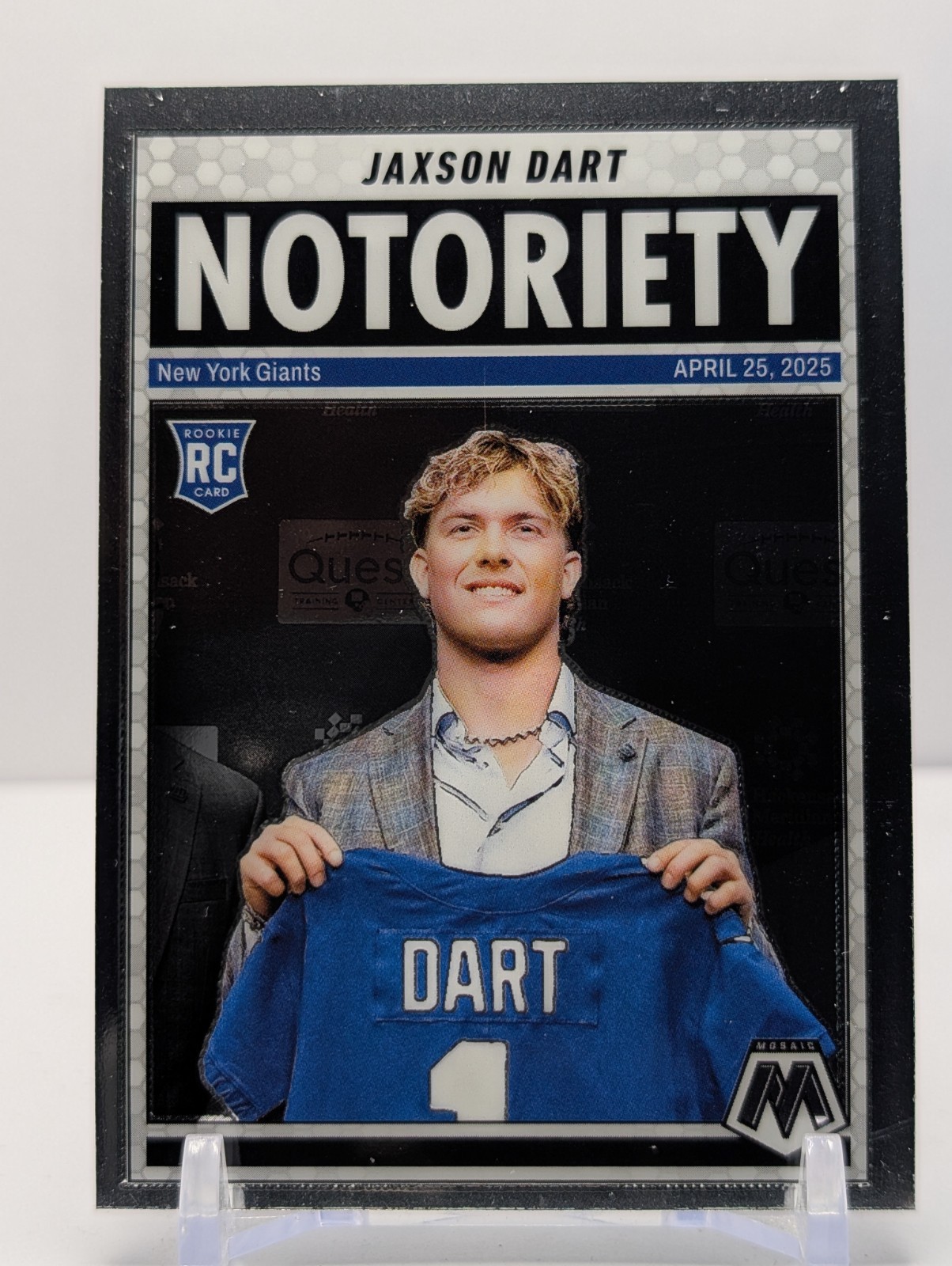 2025 Panini Mosaic - Jaxson Dart (RC) Notoriety 