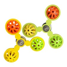 1x Parrot Toy Rotating Windmill Bell Parrot Cockatiel Parakeet Bird Cage Toy