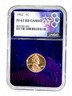 1962 NGC PF67 RD Proof CAMEO Lincoln Cent - Purple Core Bee Label Philadelphia Lincoln Memorial