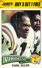 1975 Topps #290 Carl Eller Vintage Football Card