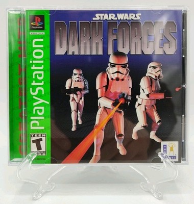Star Wars: Dark Forces - (PS1, 1996) *CIB w/ Reg Card + Case Protector* Tested!
