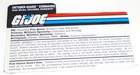 GI JOE File ID Card Filecard   Oktober Guard      1998 Colonel Brekhov