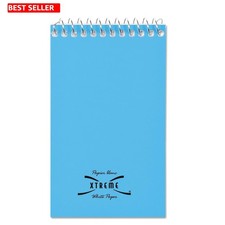 3" x 5" Top-Bound Memo Book - Durable Assorted Colors, 60 Pages for Quick Notes