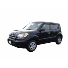 AVS Outside Mount Dark Smoke Ventvisor Window Deflectors for 09-13 Kia Soul