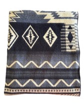Alpaca Blanket - Cozy Colorful Native Pattern Throw - Made in Ecuador - 20262