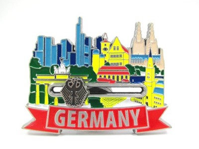 Berlin Köln Frankfurt Adler Schieber Premium Metall Magnet Souvenir Germany