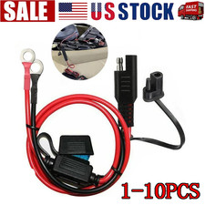 Waterproof Motorcycle SAE USB Cable Adapter 2...