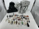 Star Wars Darth Vader Figure Case 48 Figures & At-At Walker (working)