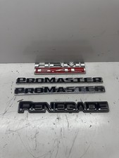 Lot Of 4 Ram 6.4l Hemi Jeep Renegade Promaster Logo Emblem Decals Oem 2620 Lot Of 4 Ram 6.4l Hemi Jeep Renegade Promaster Logo Emblem Decals Oem 2620