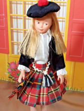 Vintage American Chracter Tressy Cousin 1ST Issue Cricket Doll Brown Eyes Outfit