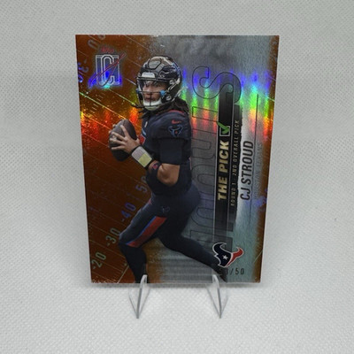 Topps 2025 Signature Class C.J. Stroud The Pick TP-13 Houston Texans /50