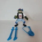 VTG 1991 Teenage Mutant Ninja Turtle TMNT Rock N Roll Leonardo Action Figure Toy