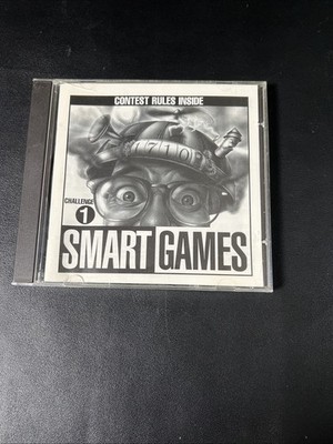 Smart Games Challenge 1 PC Windows Game With Manual and Rules MAC PC CD ROM MAC