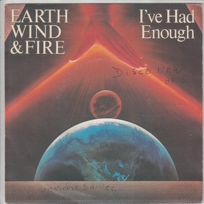 Earth Wind & Fire   I´ve had enough   Kalimba Tree     1981   niederl. 7 -Single