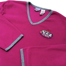 Vintage 90s Cartoon Network The Powerpuff Girls Fleece Sweater Women  s Large