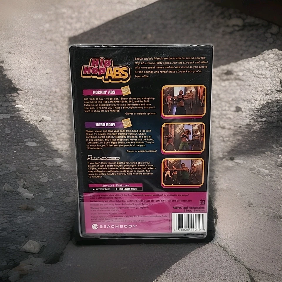 Hip Hop ABS DVD Workout Beachbody 2007 Rockin Abs Hard Body Dance Party - Image 2 of 2