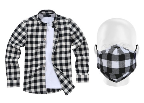 Mens Flannel Shirt Lumberjack Check Tartan,Oxford Casual Brushed Cotton Blend - Picture 51 of 60