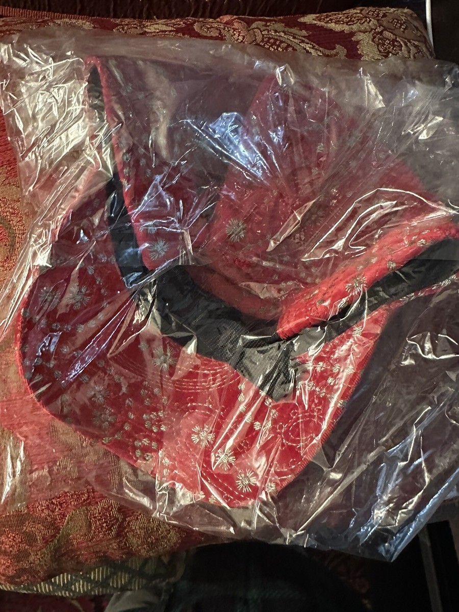 Supreme Velvet Paisley Camp Cap Red FW23 BRAND NEW In Hand | eBay