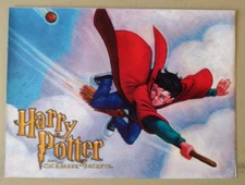 Harry Potter Chamber Secrets Harry On a Broom Decorative Envelope/13.5 x 10