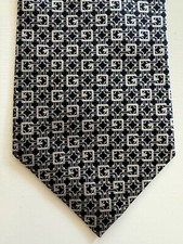 Gucci New G Logo Silk Tie Necktie