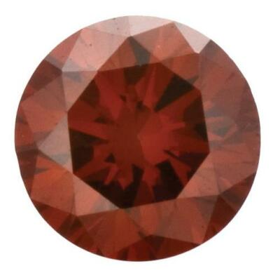 Natural Extra Fine Deep Red Diamond - Round - VS2-SI1 - Africa - Extra Fine Grad