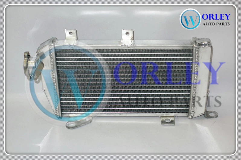 Radiador de aluminio KLR650 2008-2014 para Kawasaki KLR 650 2009 2010 2011 2012 2013 Foto 4 de 4