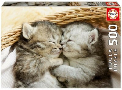 EDUCA Puzzle Süsse Kätzchen 500 Teile sweet kittens Neu & OVP