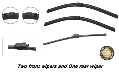 VW Golf PLUS 2005-2009 Brand New Front and Rear windscreen wiper blades 28''28''13
