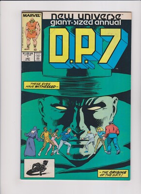 D.P. 7 Annual #1 (1987, Marvel Comics)
