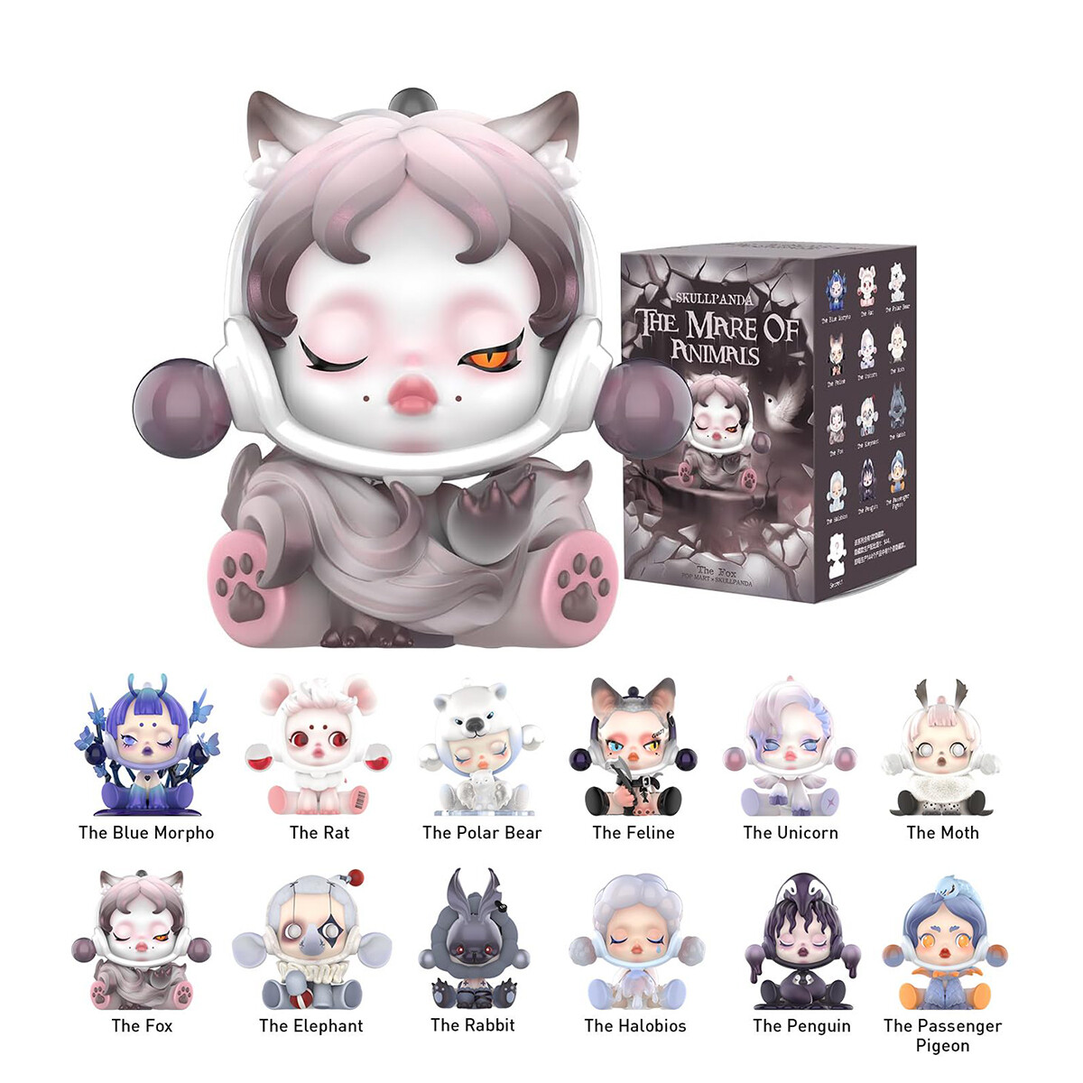 Skullpanda The Mare of Animals Series Blind Box Confirmed