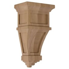 Ekena Millwork COR06X04X11APCH 6-Inch W x 4-Inch D x 11-Inch H Alpine Corbel,...