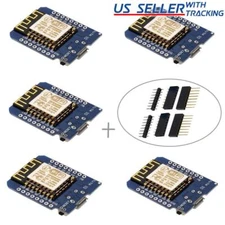 5-Pack D1 Mini NodeMCU Arduino WiFi LUA ESP8266 ESP-12 WeMos Microcontroller 5X
