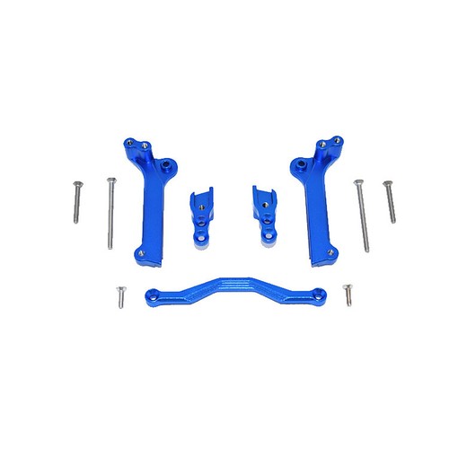 Montaggio ammortizzatore anteriore lega di alluminio per TRAXXAS 1/10 RC MAXX - Foto 7 di 12