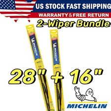 Matched Set Of 2 Wipers 2816 For Michelin Wiper Blades - 32-280 32-160