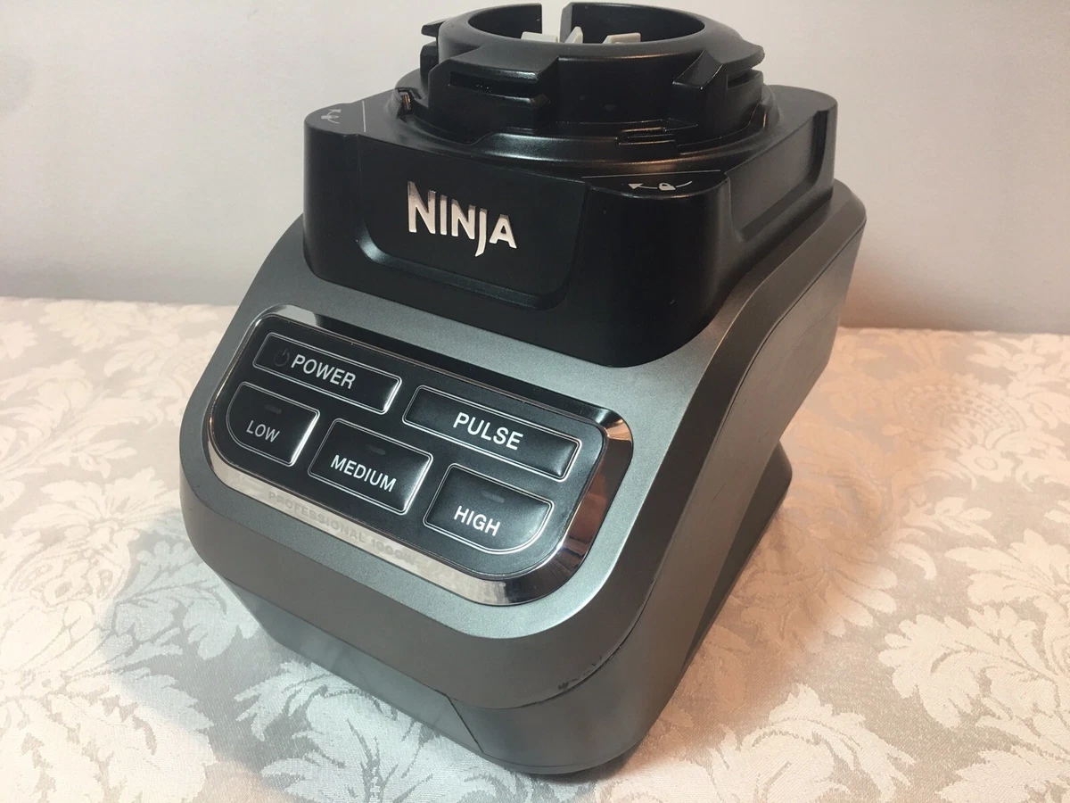 GENUINE NINJA BLENDER MOTOR BASE & Lid REPLACEMENT PARTS NJ600