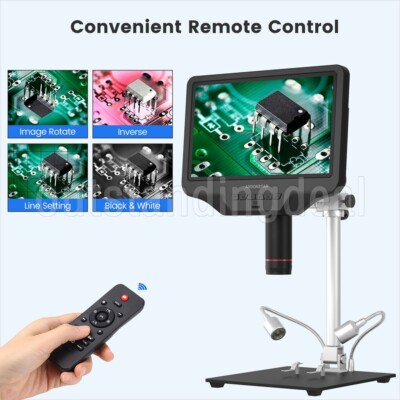 Andonstar AD409 PRO 4MP 300X HDMI WIFI Digital Microscope 10.1'' LCD for PCB os67